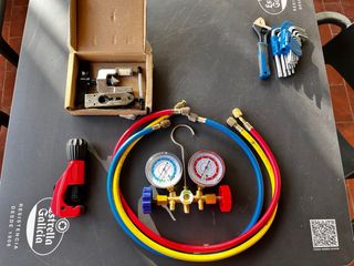 Kit Manómetro Refrigeración y Abocardador