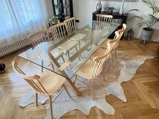 8 Sillas madera Ivy AM.PM La Redoute como nuevas