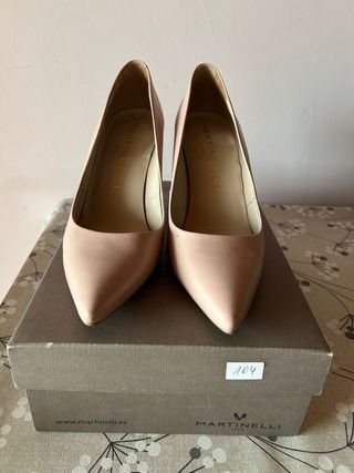 Zapatos de salón Martinelli color nude