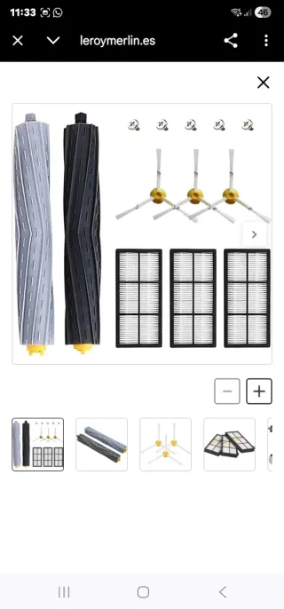 Kit completo roomba ssetie 800-900