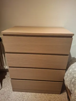 Cajonera IKEA MALM 4 cajones