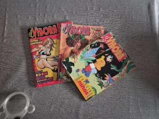 Tres cómics El Vibora