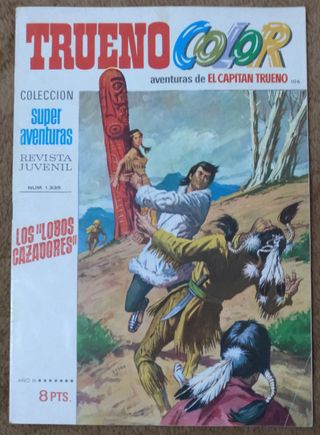 8 TEBEOS DE TRUENO COLOR DE PRIMERA EPOCA.