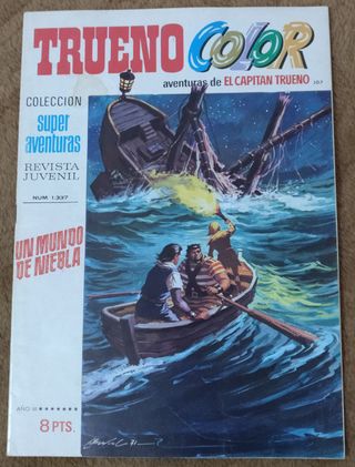8 TEBEOS DE TRUENO COLOR DE PRIMERA EPOCA.
