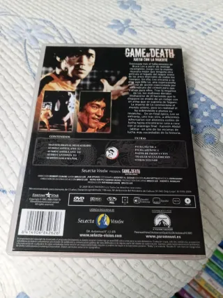 DVD Juego con la Muerte Edición Remasterizada