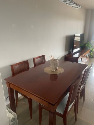 Tavolo da pranzo in legno massello (non melaminico)