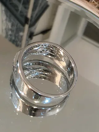 Anillo Plata Extragrande