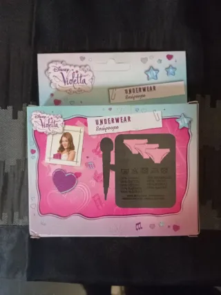 Braguitas Disney Violetta Talla S/M.