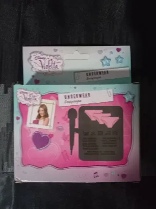 Braguitas Disney Violetta Talla S/M.