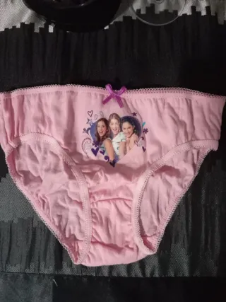 Braguitas Disney Violetta Talla S/M.