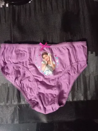 Braguitas Disney Violetta Talla S/M.