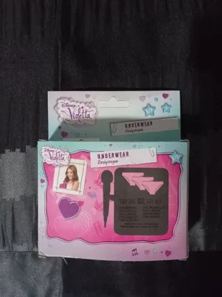 Braguitas Disney Violetta Talla S/M.