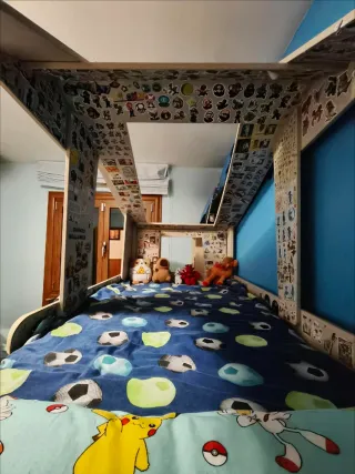 Litera infantil casa 90x200