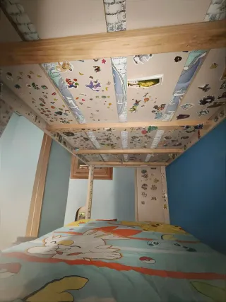 Litera infantil casa 90x200