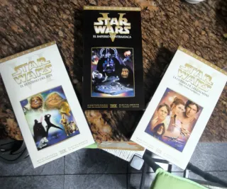 Trilogía Star Wars VHS