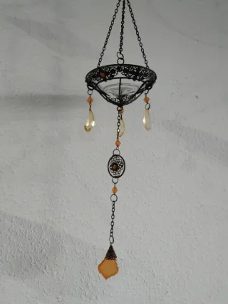 Portavelas colgantes