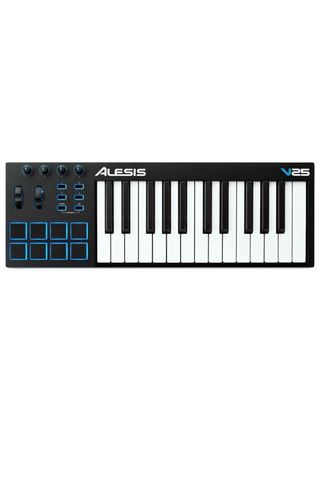 Teclado MIDI Alesis V25 con Micrófono