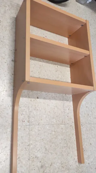 Estantería de madera para sobremesa