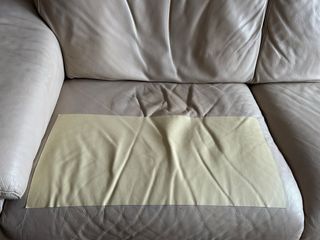 Sofá Eléctrico Beige Piel