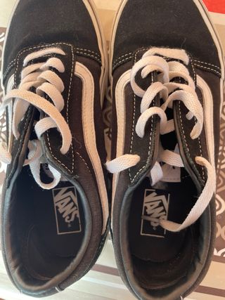 Scarpe Vans bimbo nere