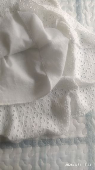 Falda blanca Fórmula Joven