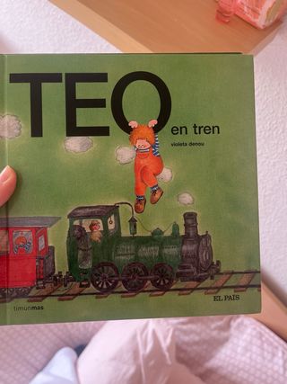 Teo en tren