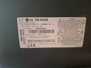 Monitor LG 26LS3500 Negro