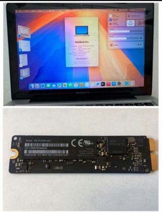 SSD/128GB/macOS Sequoia MacBook Pro A1502 año 2015