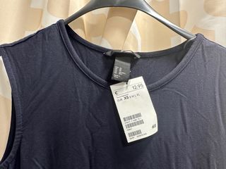 Vestido H&M Azul Marino Talla M