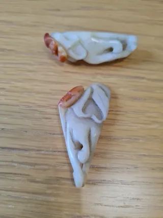 Colgantes Antiguos Jade Blanco Xi'An China