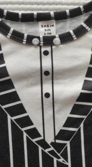 Disfraz bebé rayas talla 6 - 9 meses