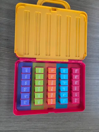 Juego de mesa Yo aprendo las sílabas