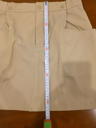 Minifalda beige Zara