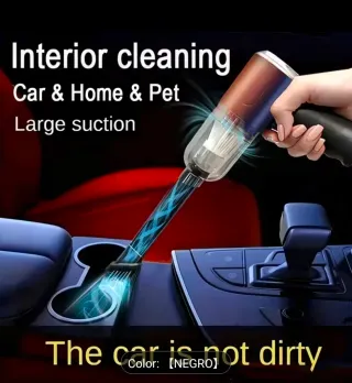 Aspirador Portátil Cordless Negro