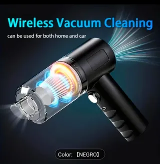 Aspirador Portátil Cordless Negro