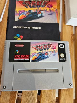 F-Zero Gig Nintendo SNES PAL Version
