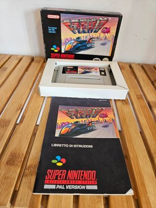 F-Zero Gig Nintendo SNES PAL Version