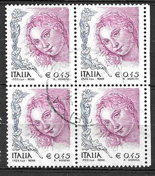 Italia 2003-2004 45c La donna nell'arte