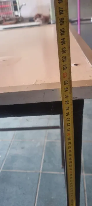 Mostrador para romería metal y madera