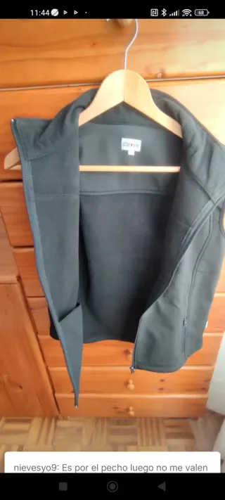 Chaleco pádel Star Vie forro polar Talla L