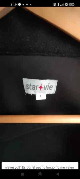 Chaleco pádel Star Vie forro polar Talla L