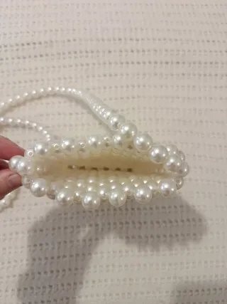 Bolso de perlas para móvil