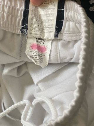 Pantalones Kappa Blancos