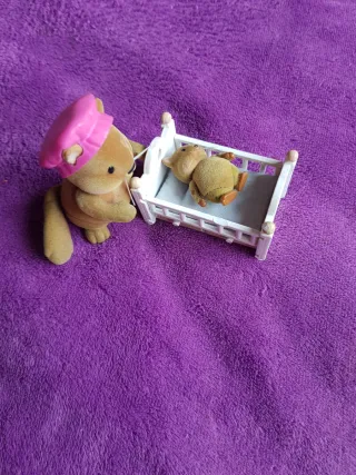 Figuras de ratones de la familia Silvanian