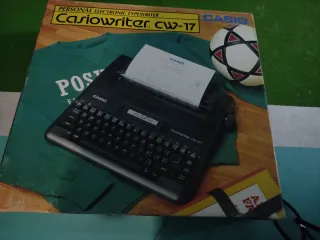 Casiowriter CW-17 Máquina de Escribir Electrónica