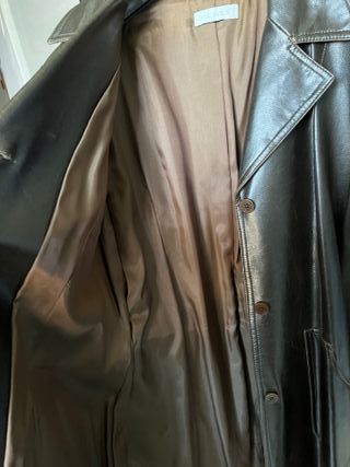 Giacca donna similpelle con cintura