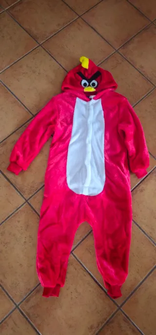 Disfraz Pájaro Angry Birds Rojo