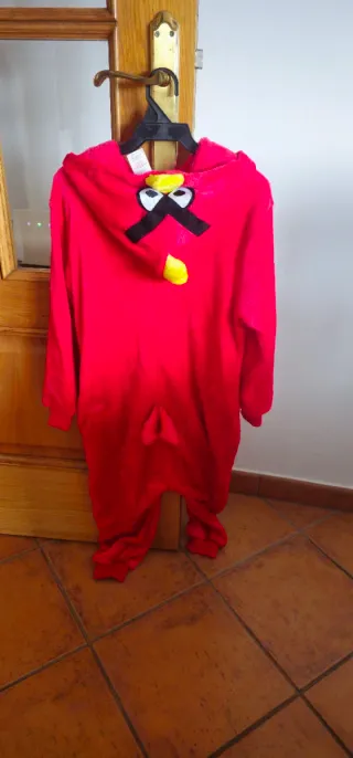 Disfraz Pájaro Angry Birds Rojo