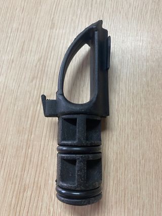 Cabezal doblegoma para fusil