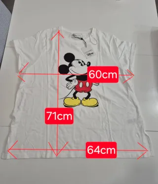 Camiseta blanca Mickey de COUCHEL